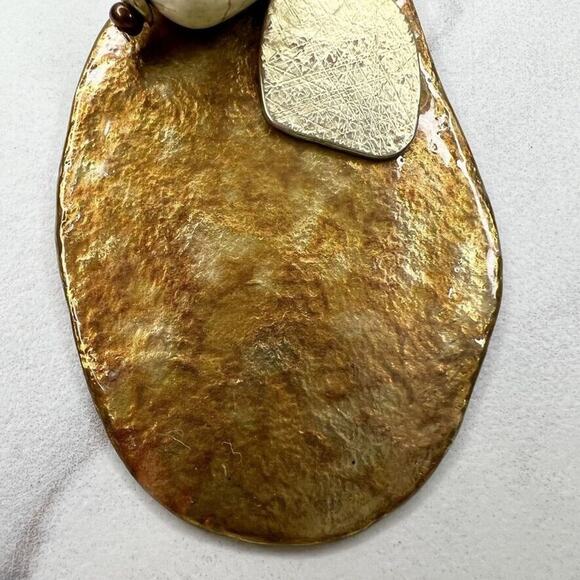 Chico's Gold Tone Beaded Pendant - Picture 5 of 9